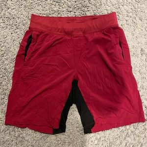 Lululemon Medium Shorts Red